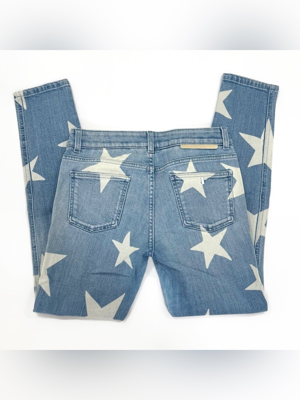 Stella McCartney blue star print jeans | Size 26 - Picture 4 of 12